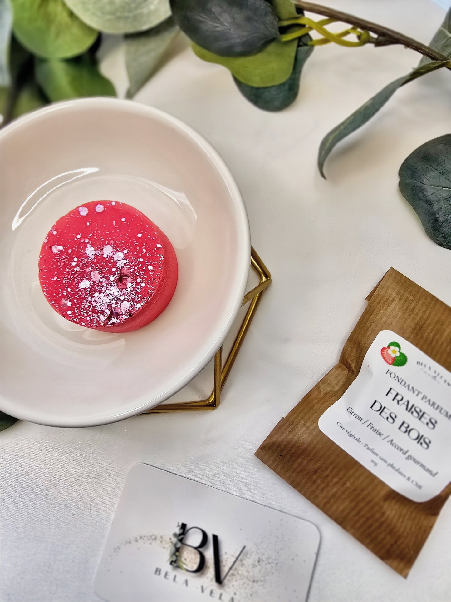 Fondant parfumé - Fraises des bois