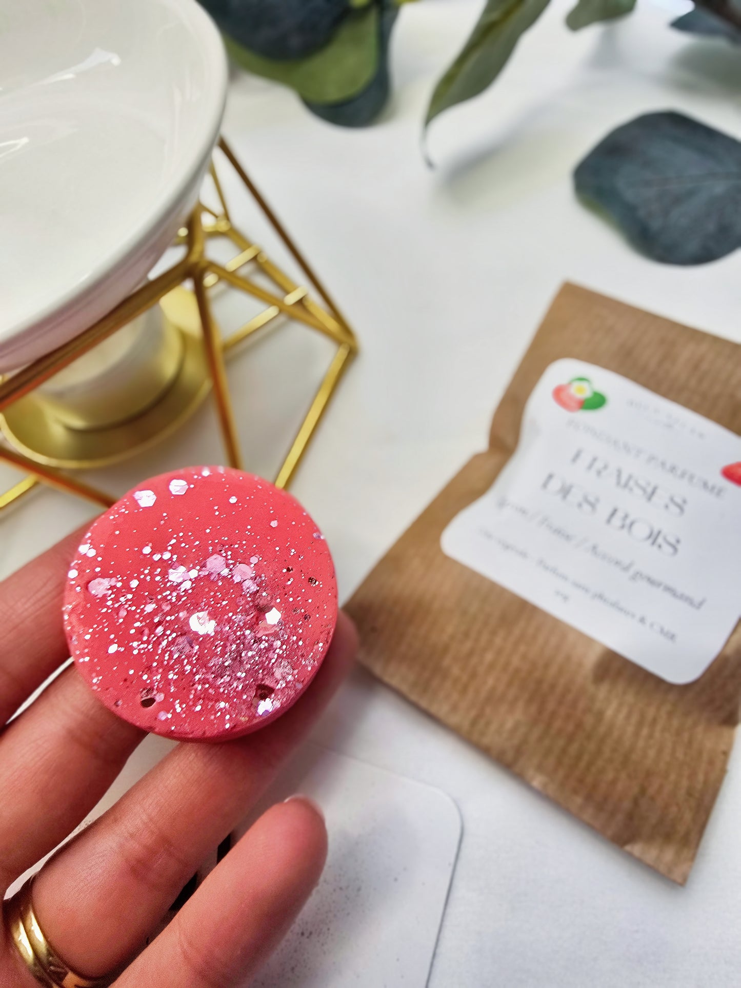 Fondant parfumé - Fraises des bois