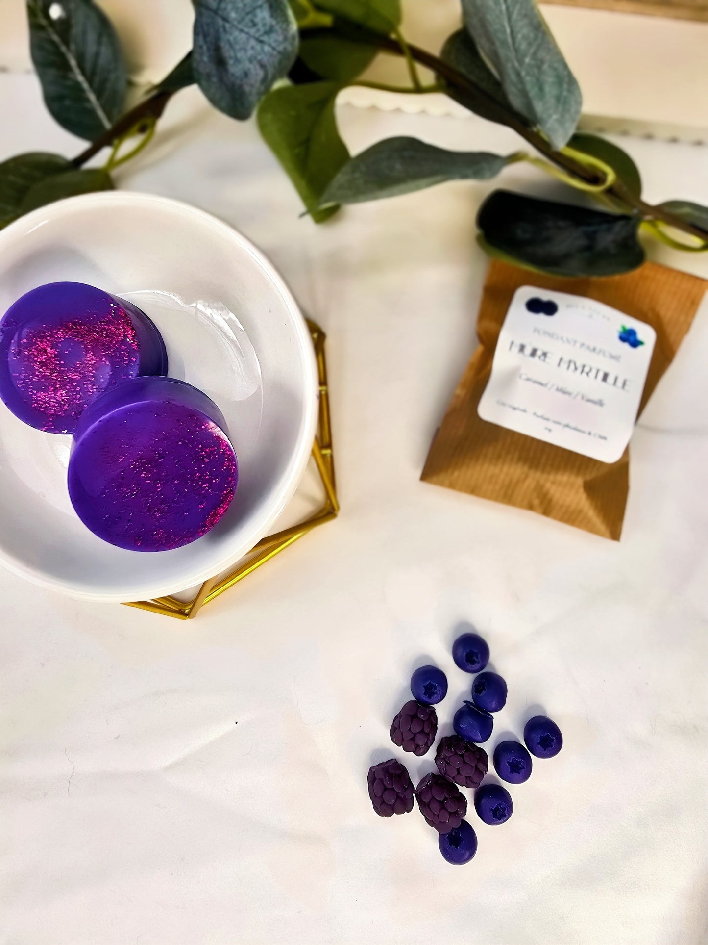 Fondant parfumé - Mûre-myrtille