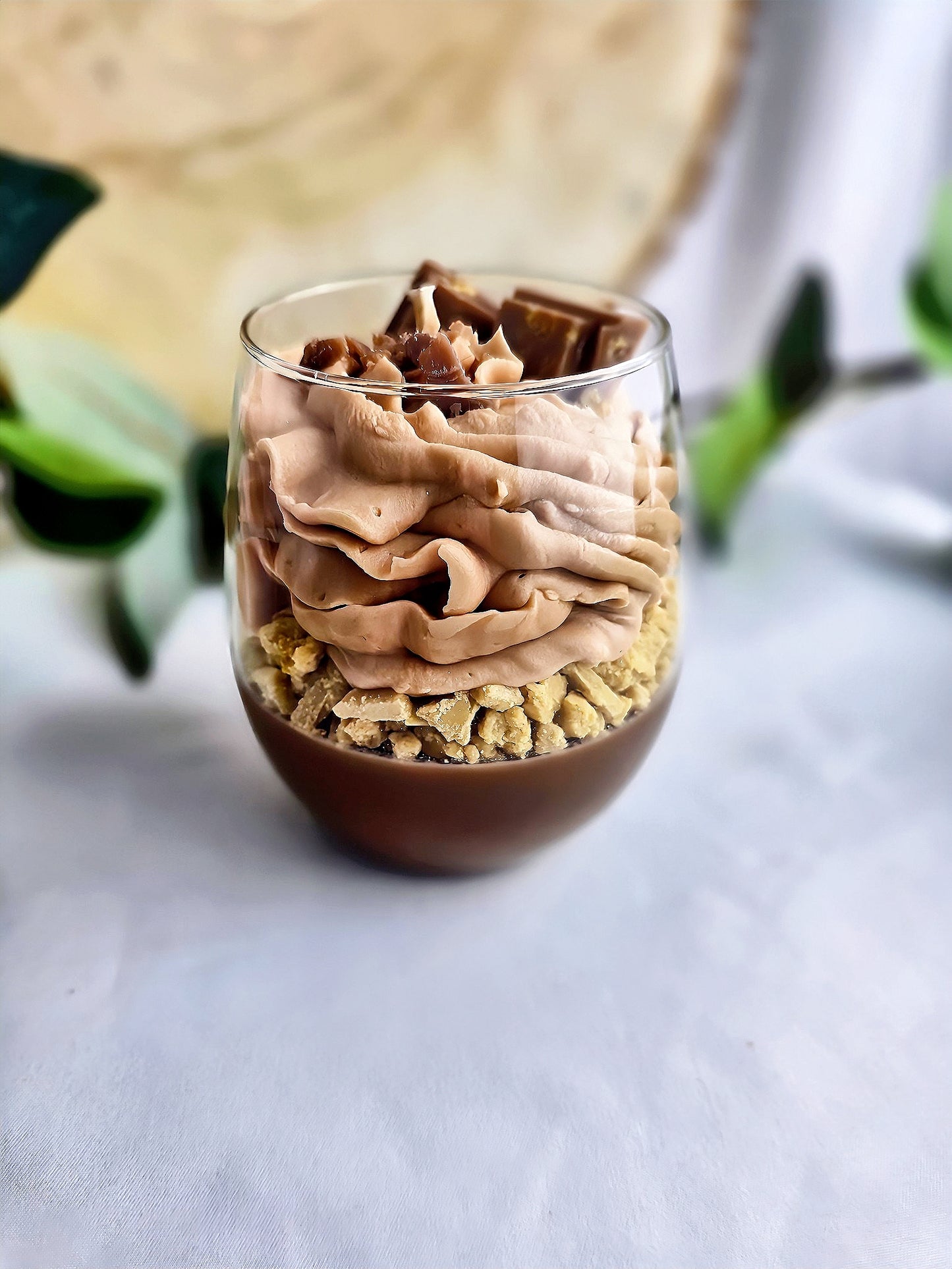 Bougie Gourmande - Rocher Praliné