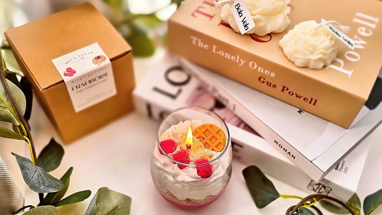 Raspberry Gourmet Candle
