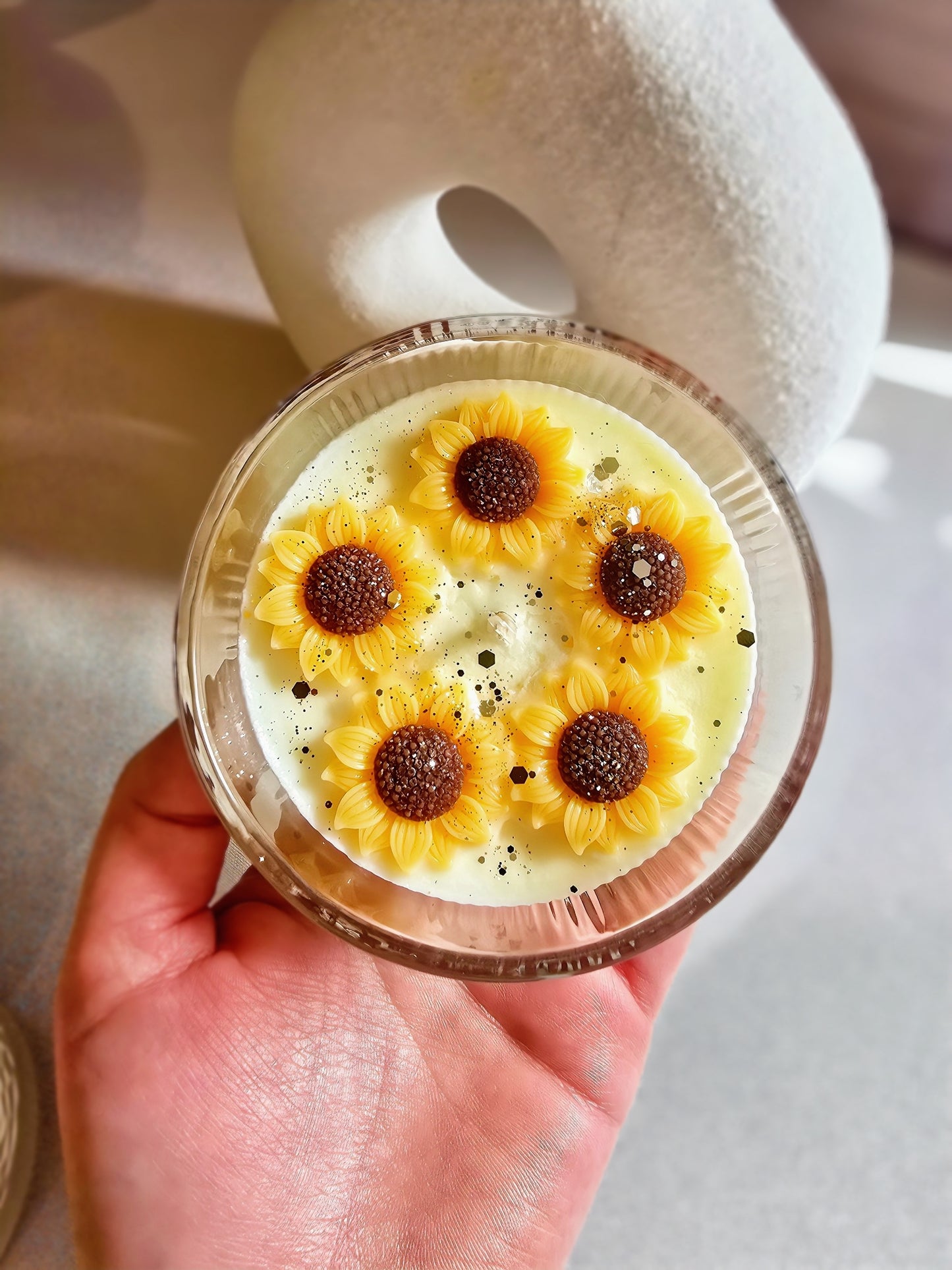 Bougie Tournesols - Frangipanier