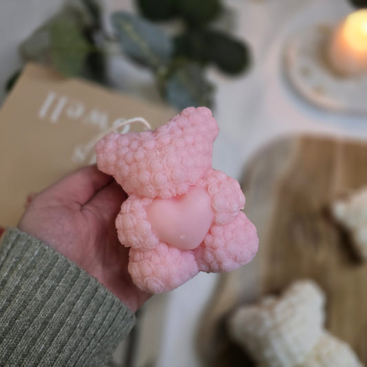 Teddy candle