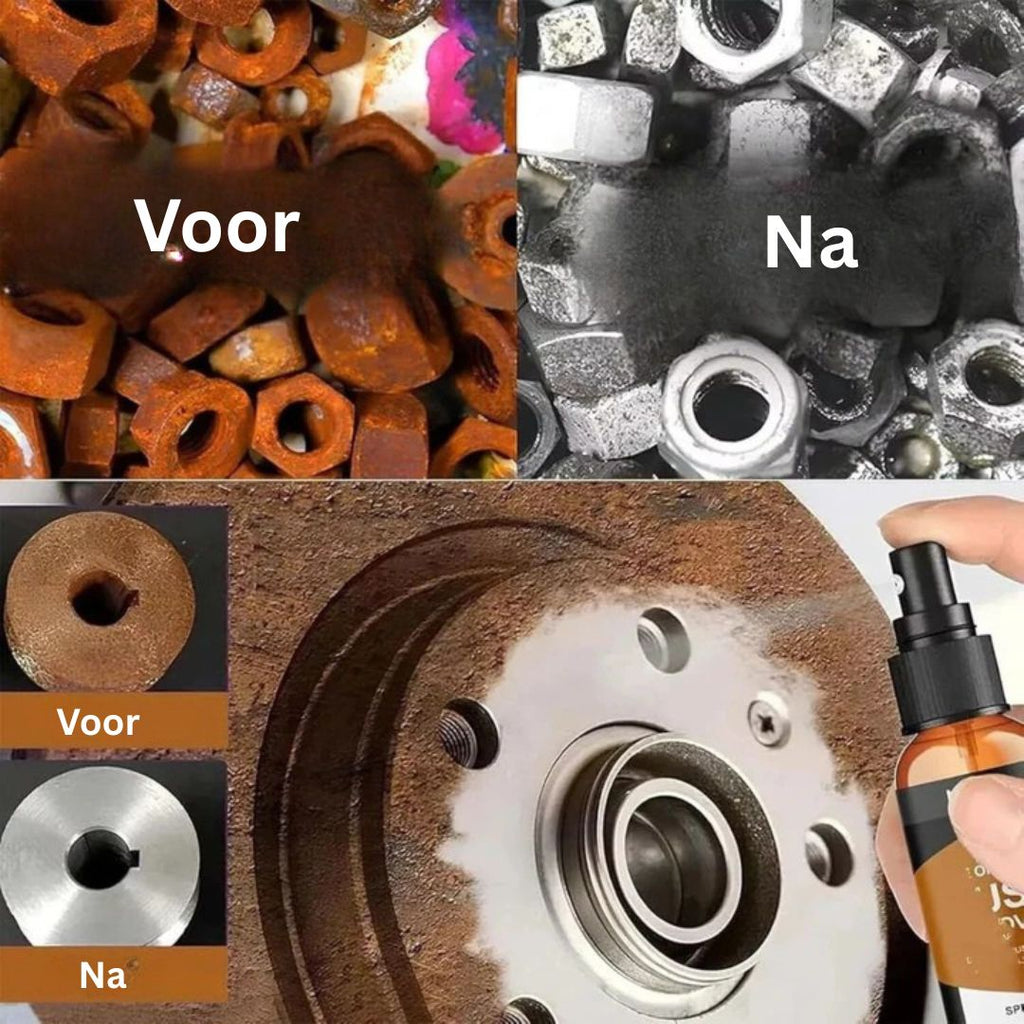 PowerRust Dérouillant - élimine même la rouille tenace en quelques secondes