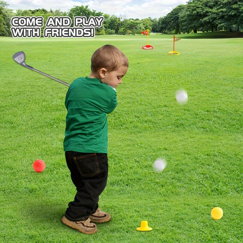 Ensemble de Golf pour Enfants - Clubs Réglables et Cibles pour un Plaisir de Jeu Inépuisable