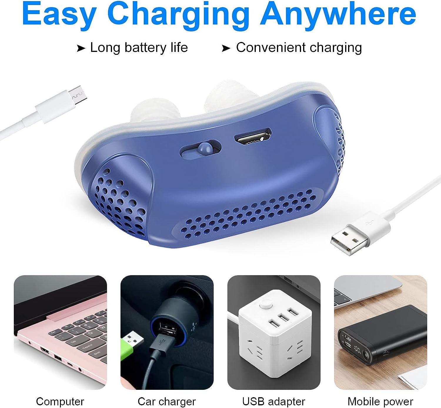 Appareil Micro CPAP pour le sommeil et anti-ronflement - Alternative CPAP