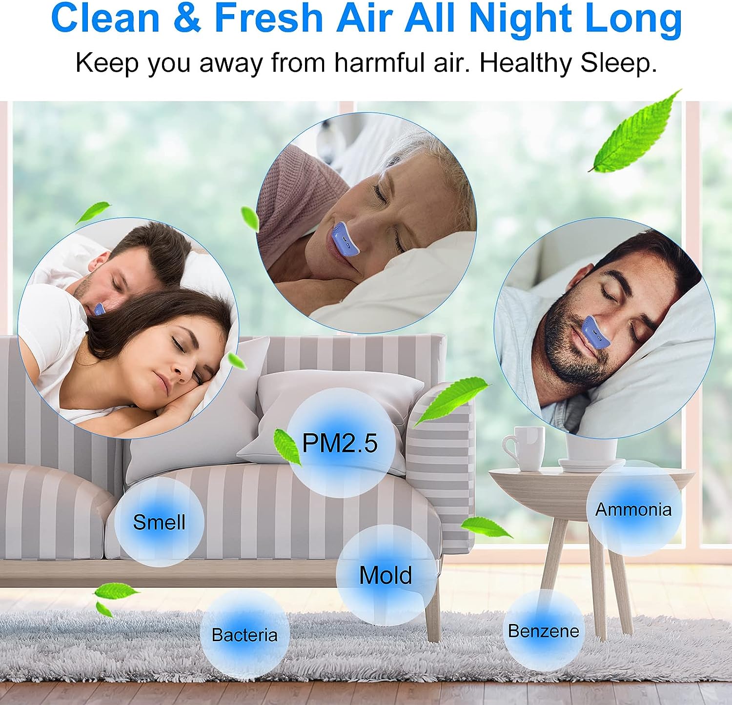 Appareil Micro CPAP pour le sommeil et anti-ronflement - Alternative CPAP