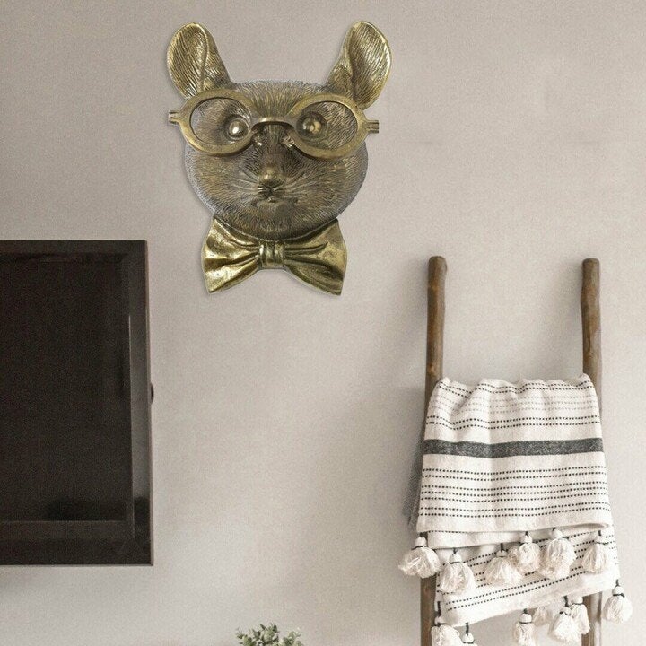 Décoration murale en tête d'animal ludique - WallCritters