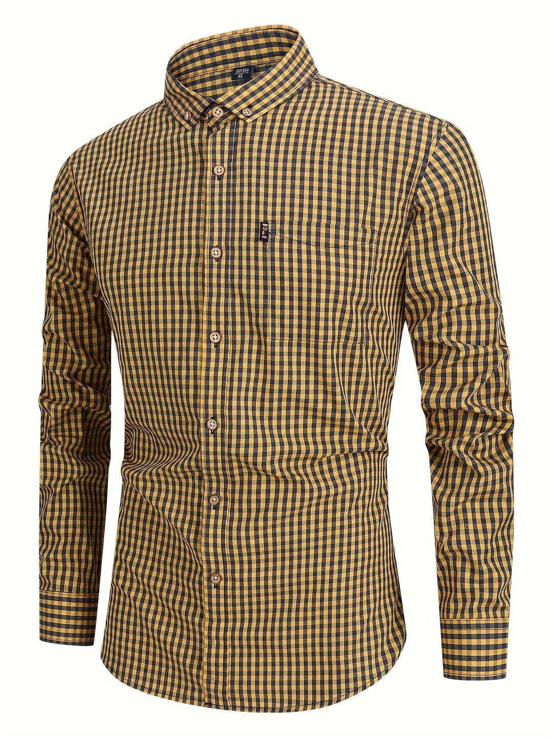Chemise à Carreaux pour Hommes avec Coupe Confortable – Jules