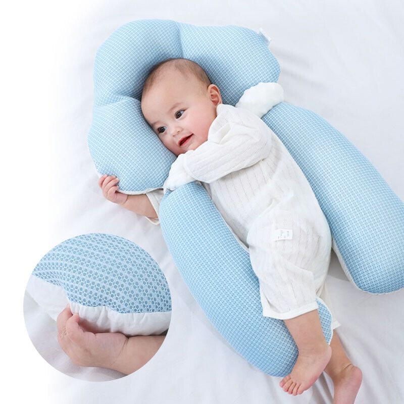 Coussin de Sommeil Ergonomique pour Bébé – Sûr, Confortable et Ajustable pour Nouveau-nés (0-12 Mois)