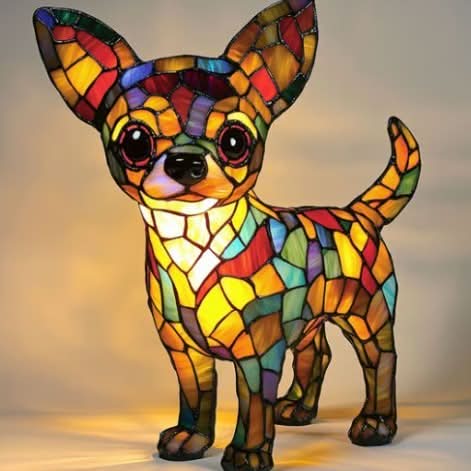 COMPANIONLIGHT – Lampe de nuit LED artistique avec des races de chiens pour la décoration intérieure