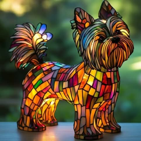 COMPANIONLIGHT – Lampe de nuit LED artistique avec des races de chiens pour la décoration intérieure