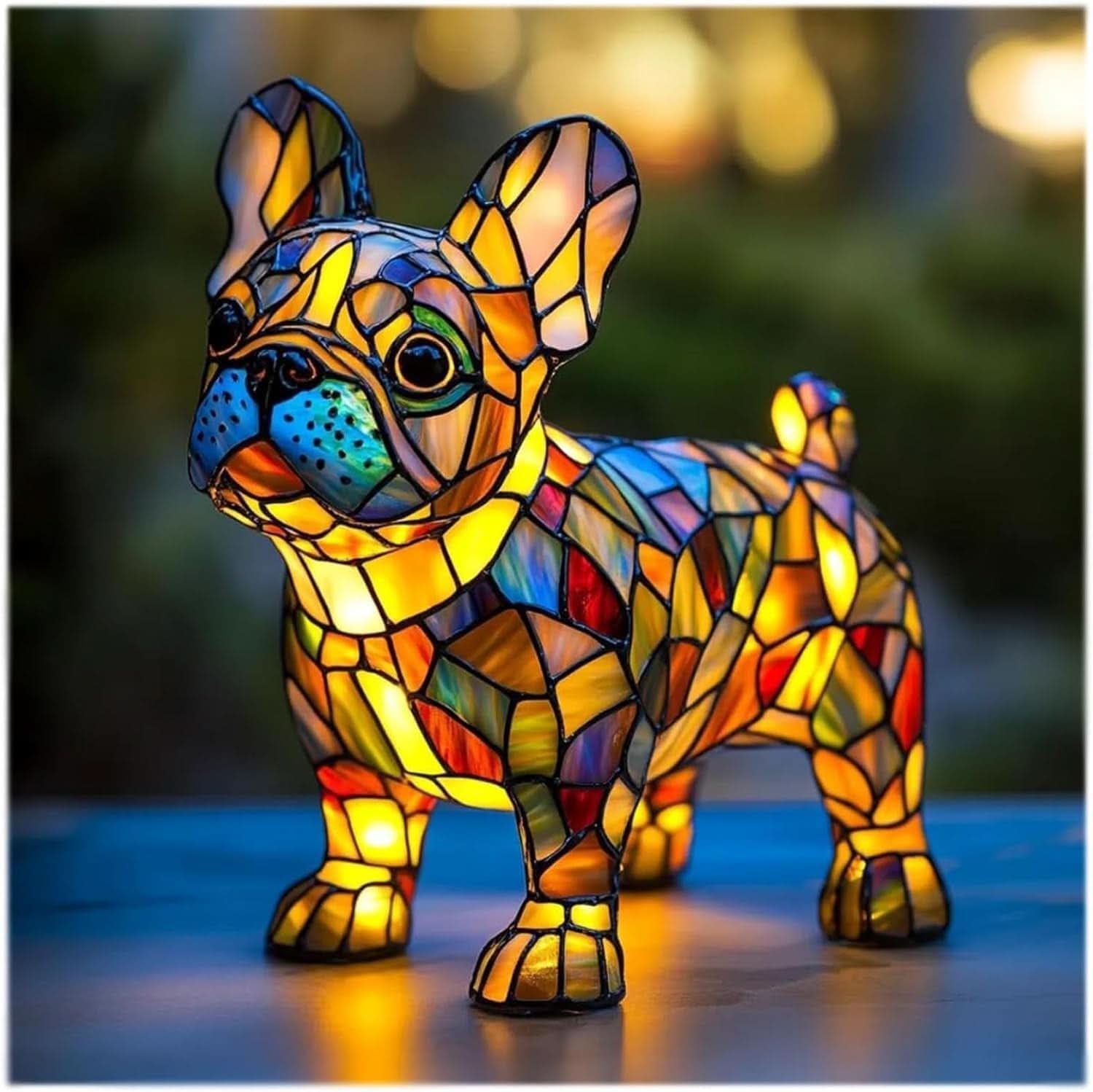 COMPANIONLIGHT – Lampe de nuit LED artistique avec des races de chiens pour la décoration intérieure