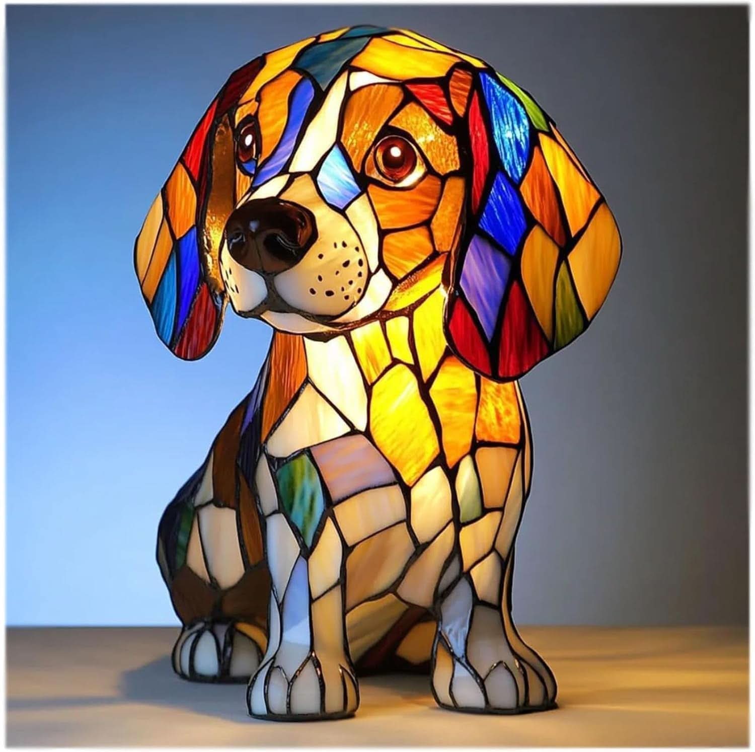 COMPANIONLIGHT – Lampe de nuit LED artistique avec des races de chiens pour la décoration intérieure