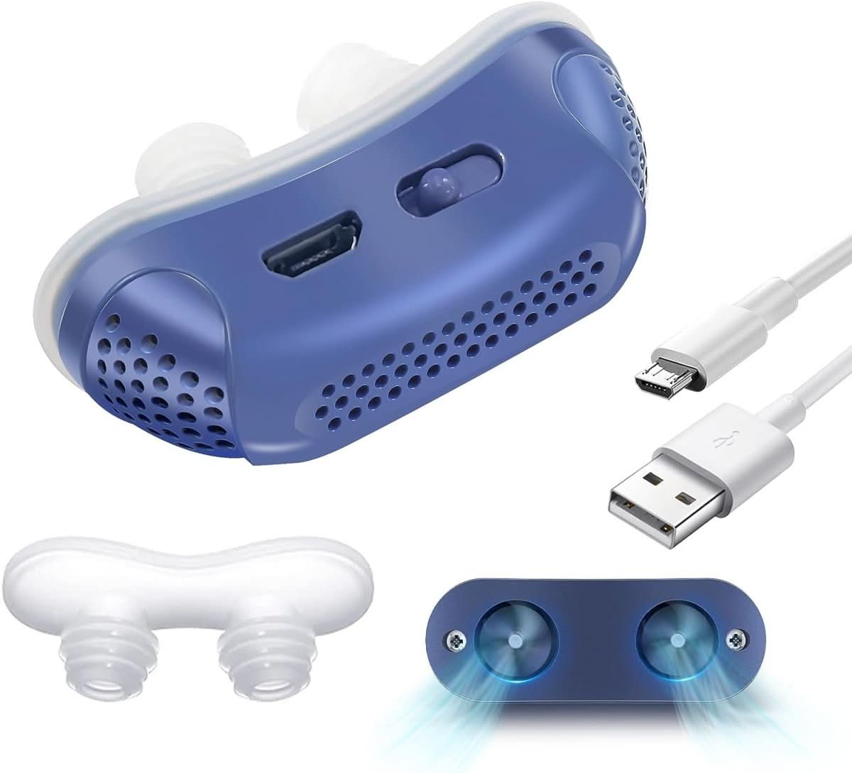 MICROBREATH – Appareil CPAP compact contre le ronflement et l'apnée du sommeil