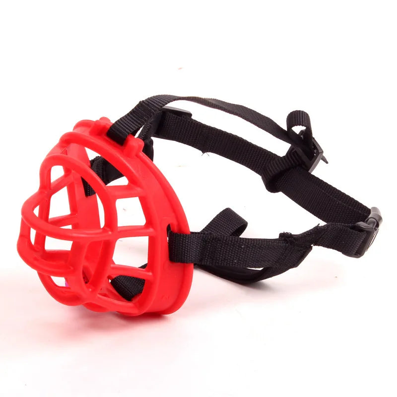 Muselière en silicone SafeBite | Muselière réglable pour chiens de toutes tailles, empêche les comportements indésirables