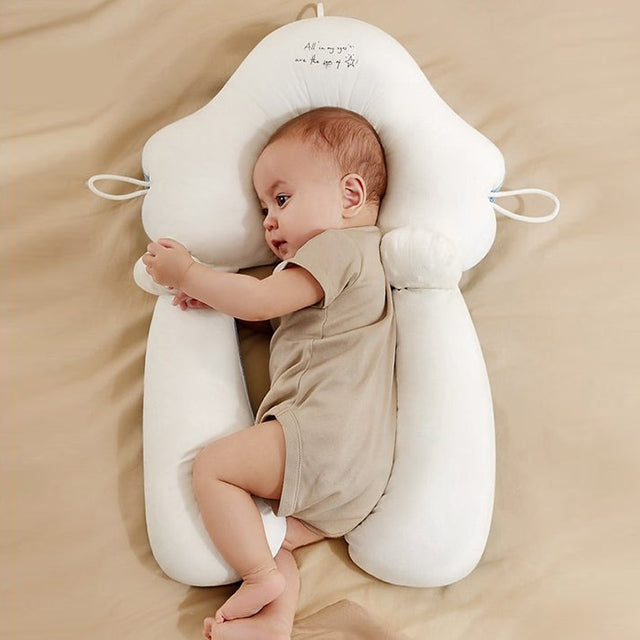 Coussin de Sommeil Ergonomique pour Bébé – Sûr, Confortable et Ajustable pour Nouveau-nés (0-12 Mois)