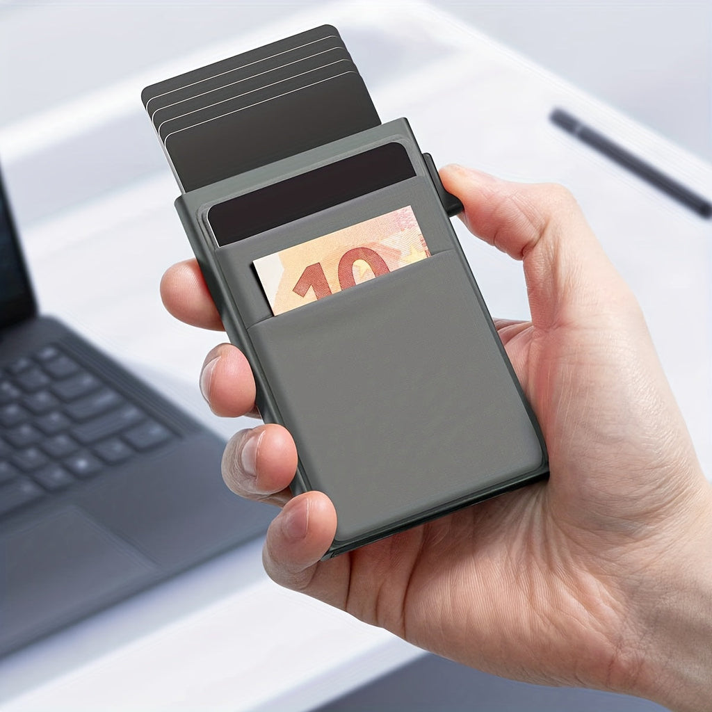Porte-cartes RFID Bloquant – Distribution Automatique et Grande Capacité pour le Rangement Sûr des Cartes