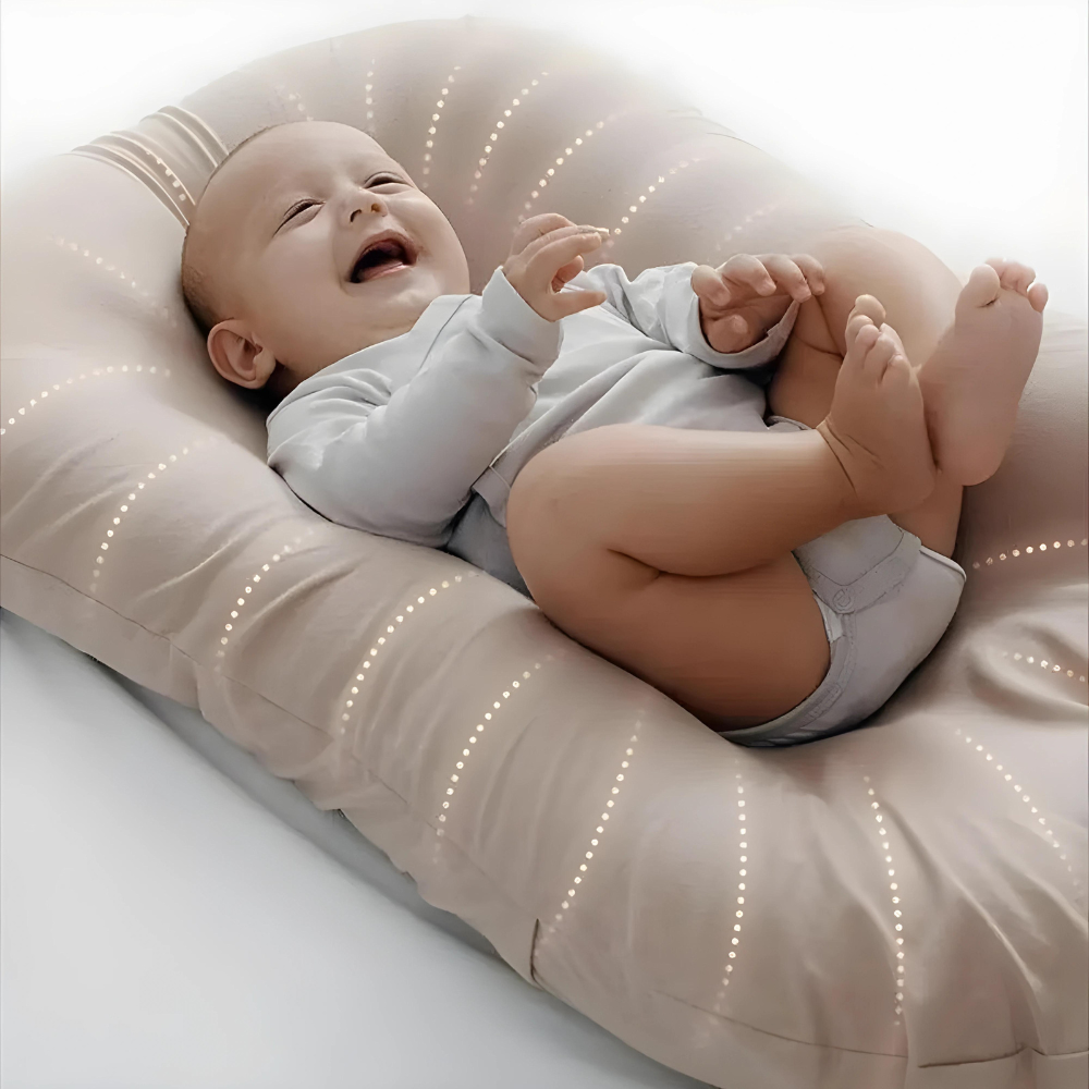 Coussin Orthopédique Polyvalent pour Bébé – Soutien Doux & Respirant