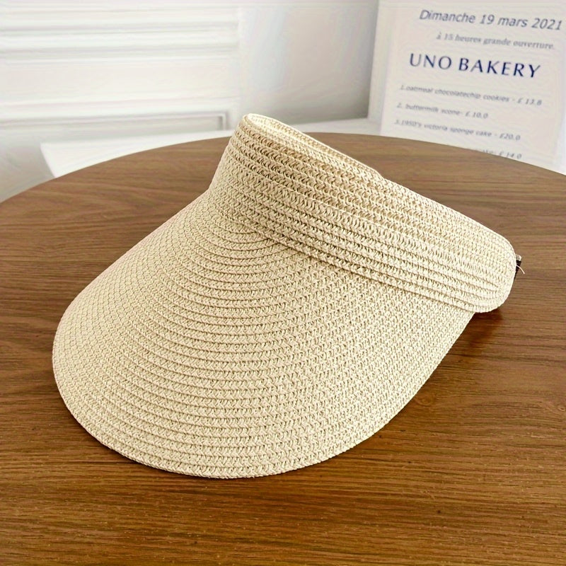 Casquette de Soleil Pliable pour Femmes avec Large Bord – Légère & Protection UV