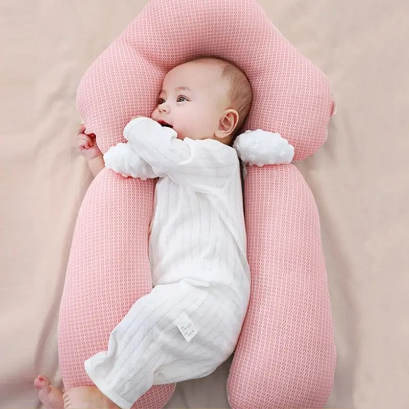 Coussin de Sommeil Ergonomique pour Bébé – Sûr, Confortable et Ajustable pour Nouveau-nés (0-12 Mois)