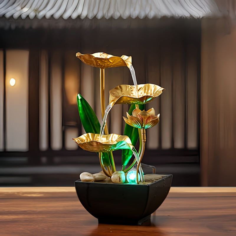 Fontaine d'intérieur Lotus Serein – Apaisante et Ambiante
