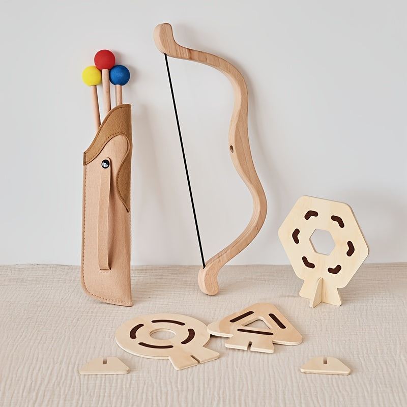 Set de Tir à l'Arc Junior Boog et Flèches – Jouet Éducatif et Amusant