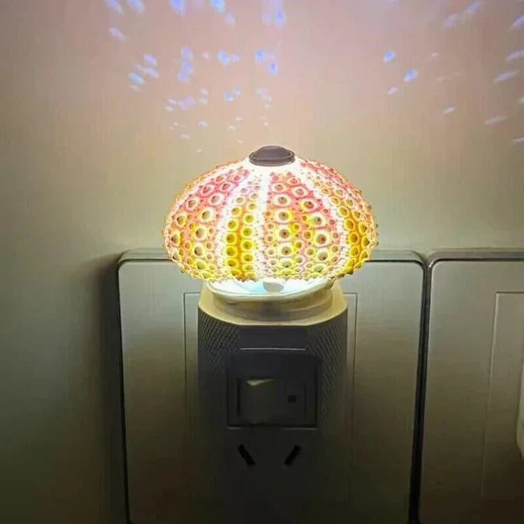 Lampe de table oursin miniature | Lampe d'ambiance créative pour les petites pièces et la décoration de jouets