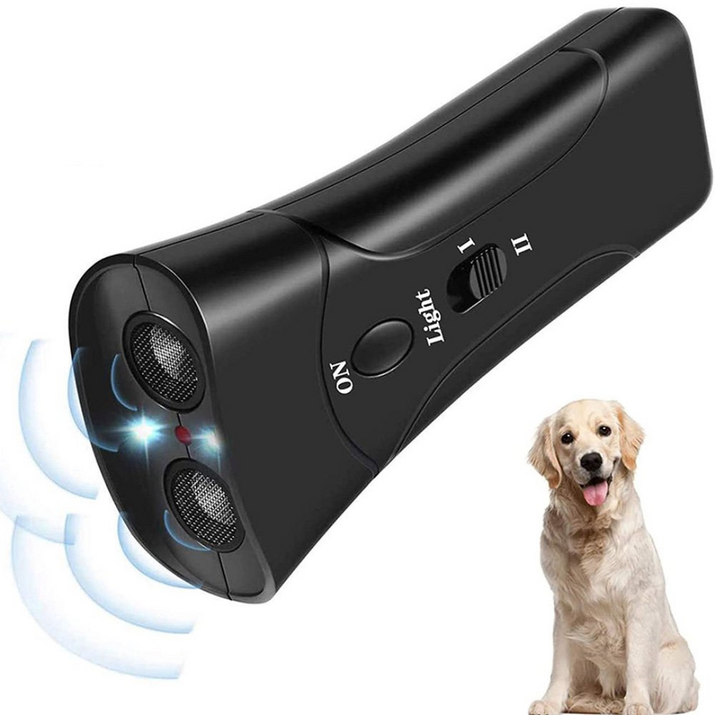 Répulsif pour chiens | Puissant outil de dressage et d'anti-aboiement à ultrasons