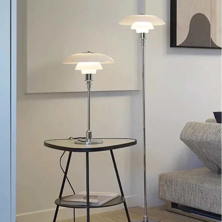 Lampe décorative en verre - AuroraGlow