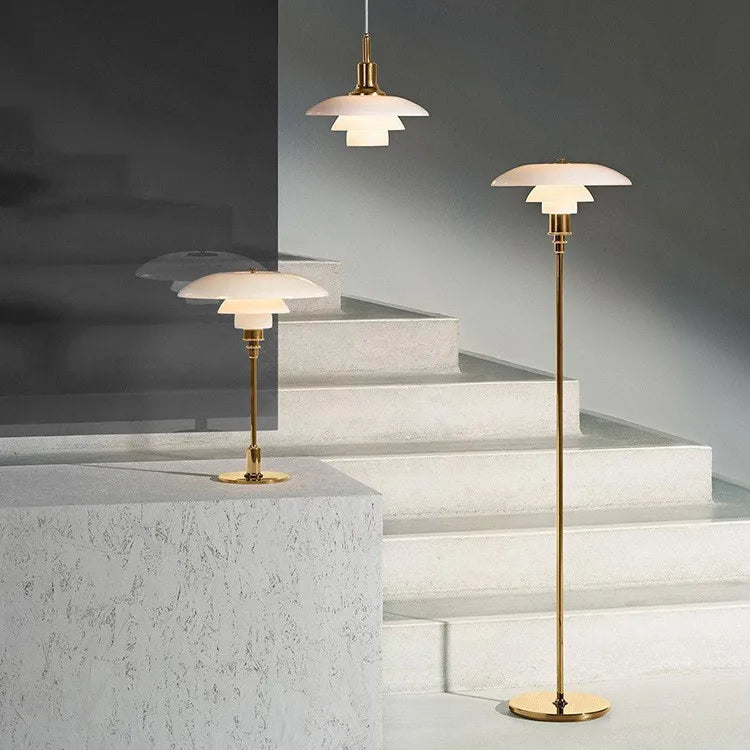 Lampe décorative en verre - AuroraGlow