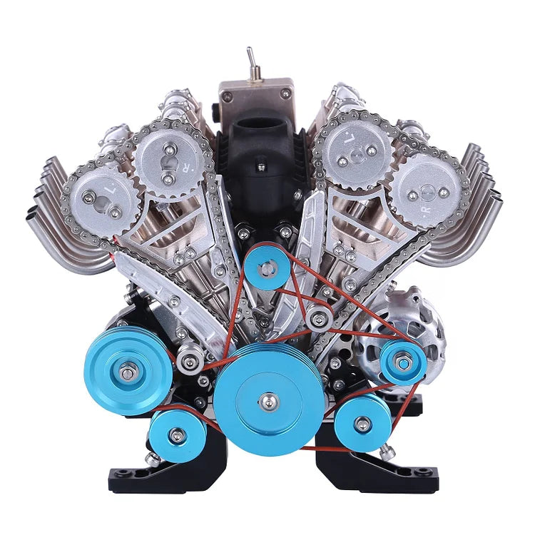 Moteur V8 Legacy Decor | Un hommage intemporel au légendaire moteur V8 sous une forme décorative élégante.
