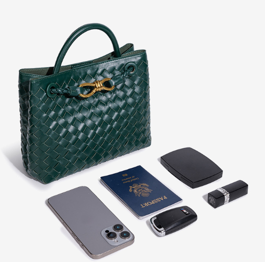 Sac à main tissé Petit – Sac tressé compact et élégant