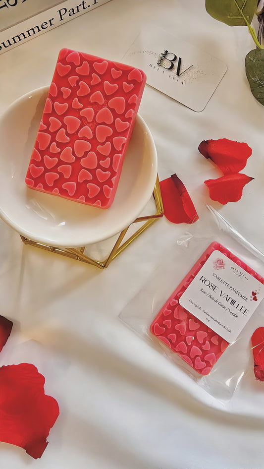 Fondant parfumé - Rose vanillée
