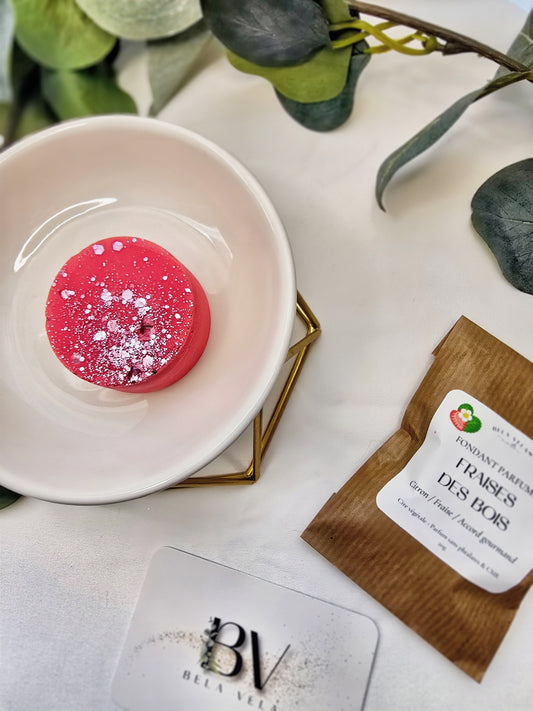 Fondant parfumé - Fraises des bois