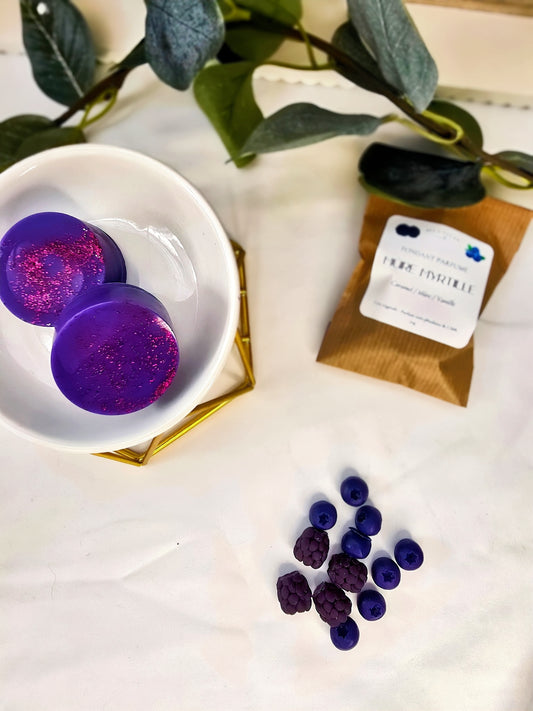 Fondant parfumé - Mûre-myrtille