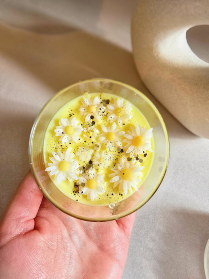Bougie Marguerites - Mimosa