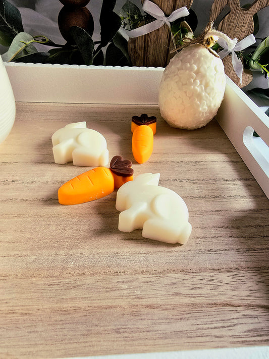 Fondant parfumé Carottes / Cookie Chocolat - Pâques