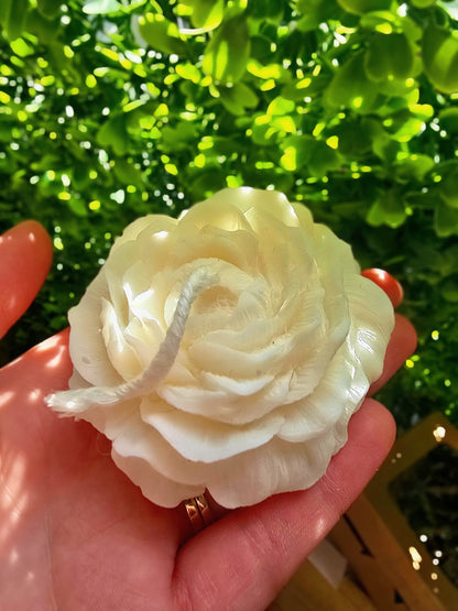 Flower candle - peony