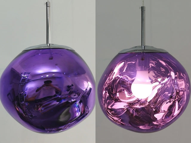 Kroonluchter met Gloeilampen |  Opvallend lava-ontwerp met warme LED-verlichting voor comfortabele, elegante decoratie.